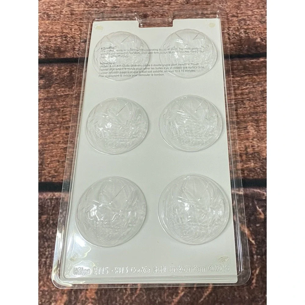 Celebrate It Halloween Chocolate Molds Jack O Lanterns, Spiderwebs and Fangs